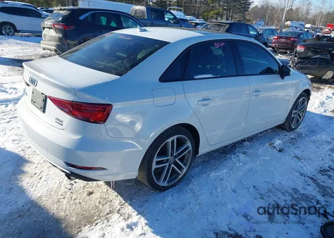 2018 Audi A3 2.0T Premium/2.0T Tech Premium from USA, damaged, VIN WAUB8GFF6J1087045